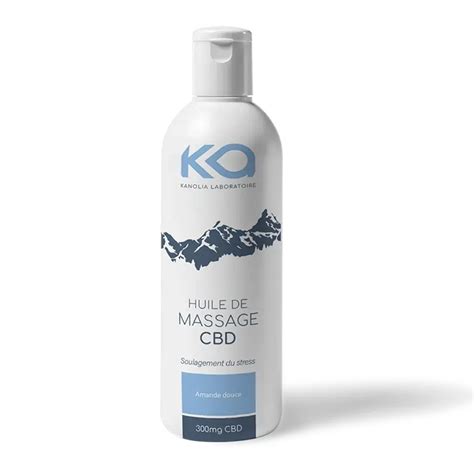 Huile De Massage Au Cbd De Chez Kanolia Cbdfr