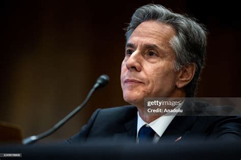 Secretary Of State Antony Blinken Testifies In Front Of The Senate News Photo Getty Images