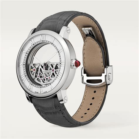 Crwhro Reloj Rotonde De Cartier Masse Myst Rieuse Estuche En