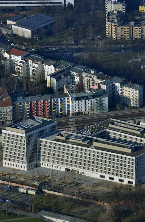 Berlin Aus Der Vogelperspektive Baustelle F R Den Neubau Des