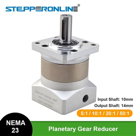 Nema Planetary Gearbox Stepper Motor Geared Speed Reducer For Nema