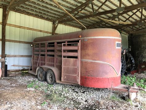 I Want To Renovate This Vintage Horse Trailer Into A Plant Truck I