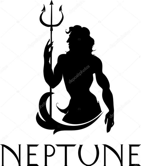 Neptune The God Of Sea — Stock Vector © Mariaflaya 102605864