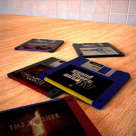 Modern Games On Floppy Disk by viper9x on DeviantArt