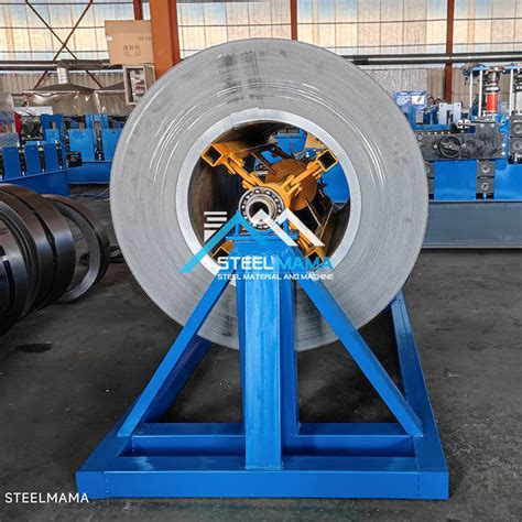 High Performance Ton Steel Coil Decoiler Manual Uncoiler Machine