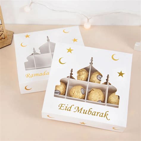 Bo Te Chocolats Et Bonbons Eid Mubarak D Coration Du Ramadan Bo Tes