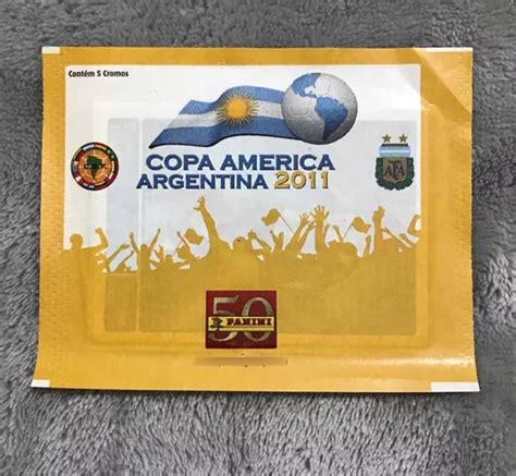 Envelope De Figurinhas Copa América 2011 Nacional Cromos MercadoLivre