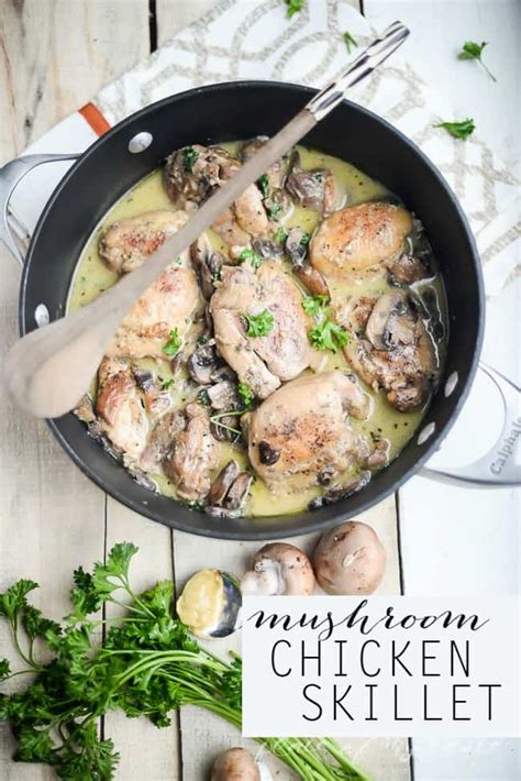 Mushroom Chicken Skillet Recipe The 36th Avenue