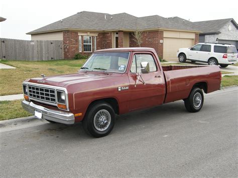 1985 Dodge Pickup Information And Photos Momentcar