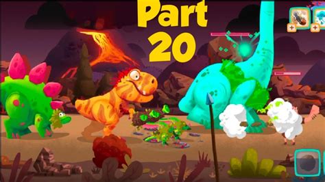 Dino Bash Dinosaur Battle New Gameplay Walkthrough Android Part 20 Mk