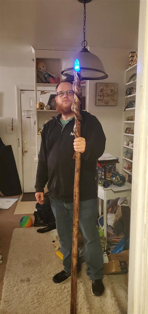 How To Make A Wizard Staff