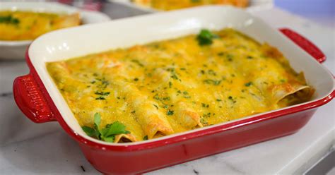 Green Turkey Enchiladas Recipe