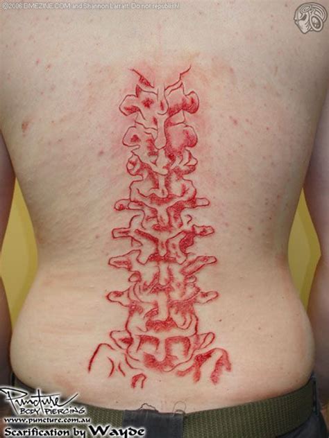 Thats Is A Amazing Scarification One Day I Will Do One Too