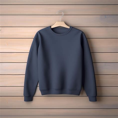 Premium Ai Image Blank Sweatshirt Mockup