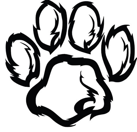 Panda Paw Print Image - ClipArt Best