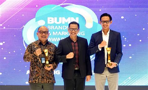 TASPEN Raih Dua Penghargaan Pada Ajang BUMN Branding Marketing Award