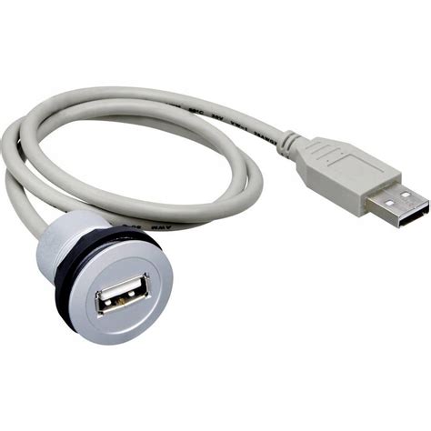 Gniazdo USB Do Zabudowy 2 0 Typ A Schlegel 12067934445 Oficjalne