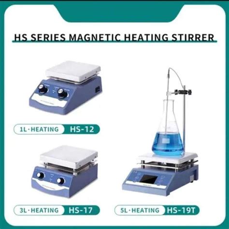 Jual Hot Plate Magnetic Stirrer Joanlab Hs 17 Lab Stirer Magnet Hs17 Heater Di Seller Bosstech