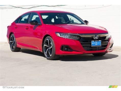 Red Honda Accord Sport