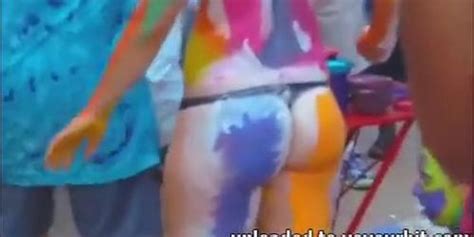 Sexy Naked Body Paint Part Tnaflix