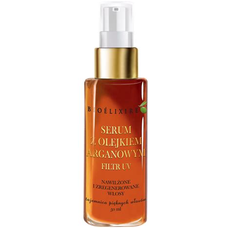 Bioelixire Argan serum do włosów z olejkiem arganowy 50 ml hebe pl