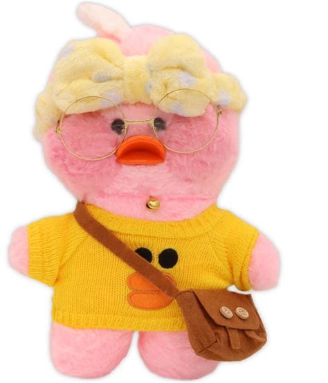 Klikkopers Paper Duck Cute Eend Lalafanfan Duck Knuffel Schattig