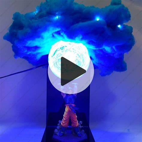 Lampe Dragon Ball Z Goku Genkidama Nuage Sangoku Univers