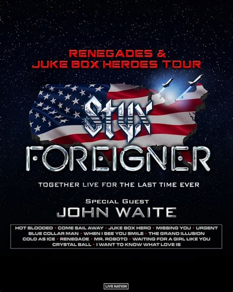 Foreigner Tour 2024 Vegas Korry Mildrid