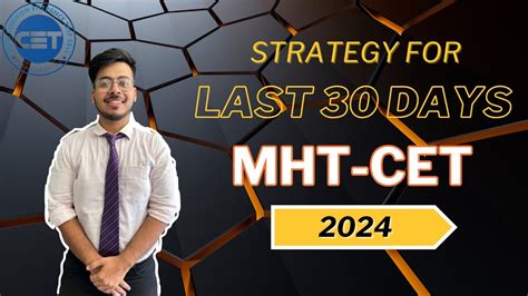 Mht Cet Last Month Strategy Mht Cet Guaranteed