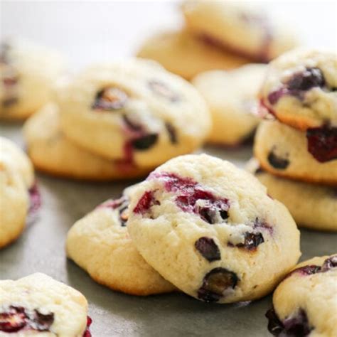 Blueberry Cream Cheese Cookies Dash Of Sanity