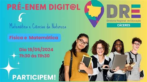 DRE CÁCERES PRÉ ENEM DIGIT L 2024 YouTube