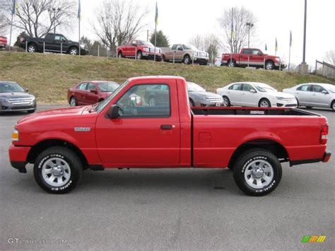 Torch Red Ford Ranger Xlt Regular Cab Exterior Photo