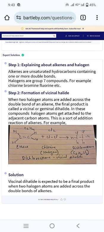 Answered Transcribed Image Est In Paral Is The Double Hand Of An Aliene Expert Solution 0 Step