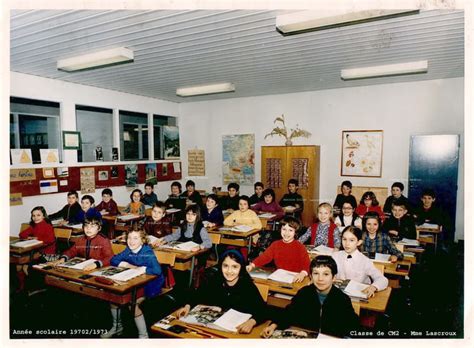 Photo De Classe Classe Cm1 19701971 De 1970 Ecole Claude Debussy