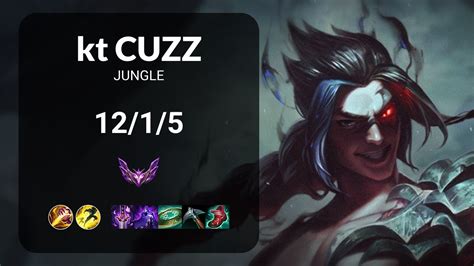 Kt Cuzz Kayn Vs Karthus JUNGLE KR MASTER Patch 14 5 YouTube