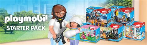 PLAYMOBIL City Life 70818 Starter Pack Kinderärztin Spielzeug für