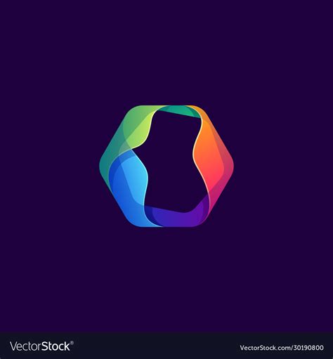 Colorful logo design Royalty Free Vector Image