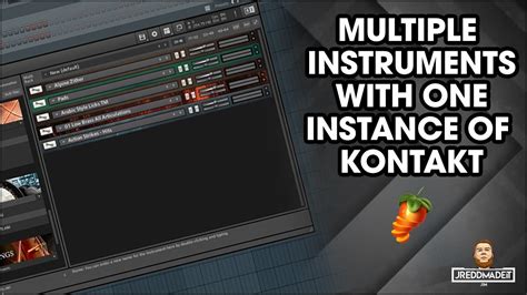 HOW TO Use Multiple Instruments With Kontakt FAST FL Studio YouTube