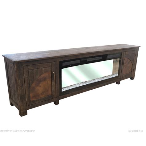 Blackburn Fireplace Console 93 Wood You Furniture Of Gainesville Inc