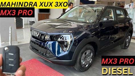 Mahindra Xuv 3xo Mx3 Pro Diesel Review 2024 Xuv 3xo Mx3 Pro 2024 Mahindra Xuv 3xo Diesel Mx3