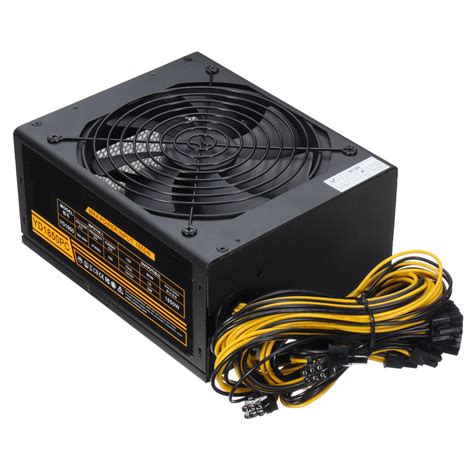 1850w 6 pin miner mining power supply mining rig machine Sale - Banggood.com