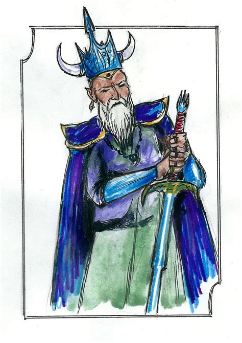 Иллюстрация Кощей Бессмертный в стиле персонажи | Illustrators.ru