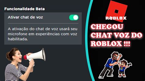 Chegou Chat De Voz No Roblox Saiba Como Usar E Habilitar Youtube