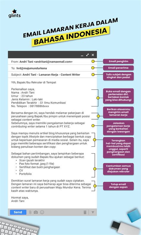 Cara Melamar Kerja Lewat Email Yang Benar Plus Contohnya