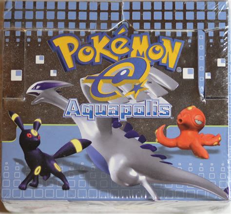 Pokemon Aquapolis Sealed Booster Box Pokefeens