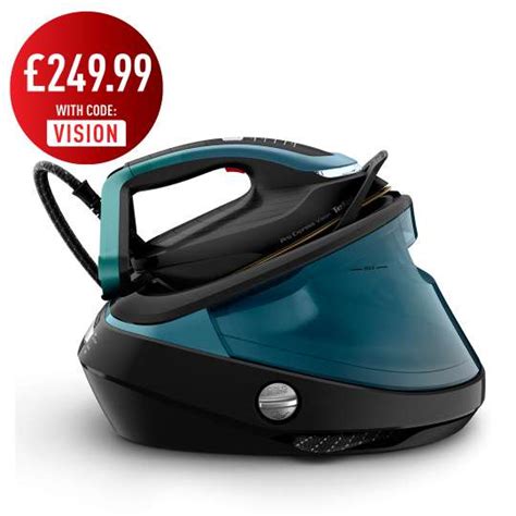 Tefal Pro Express Vision Gv G Anti Scale Iron Alpine Blue