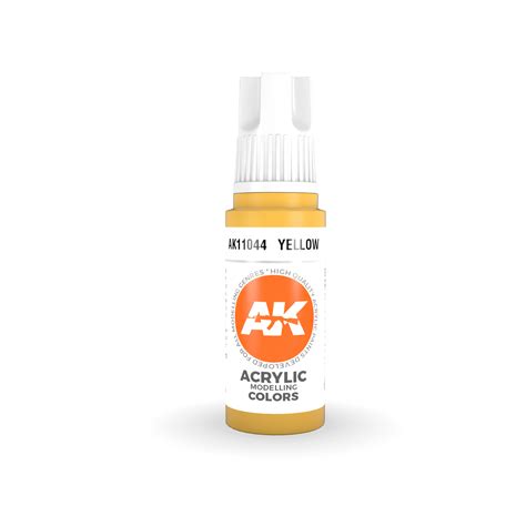 PEINTURE ACRYLIQUE YELLOW 17 ML AK INTERACTIVE