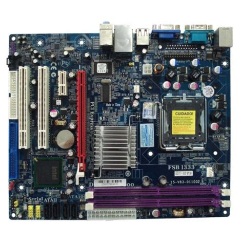 Placa Mãe Lga 775 Ddr2 G31t m7 Intel G31 Fsb 1333