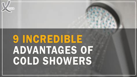 9 Incredible Advantages Of Cold Showers Vaxa Post Youtube