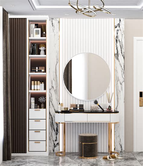 makeup table behance